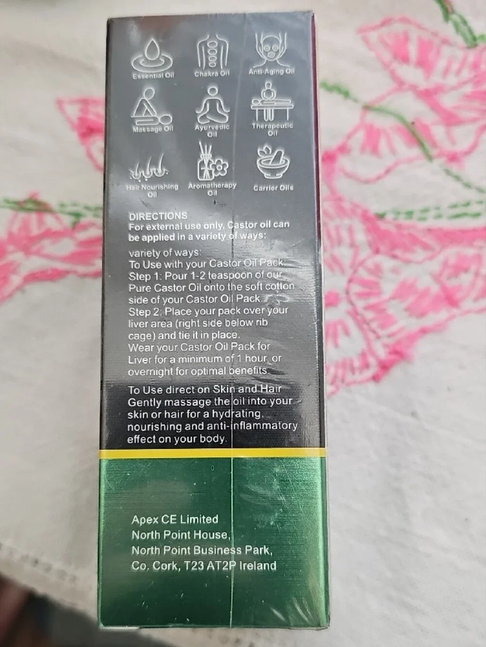 Jamaican Black Castor Oil - Black & Green